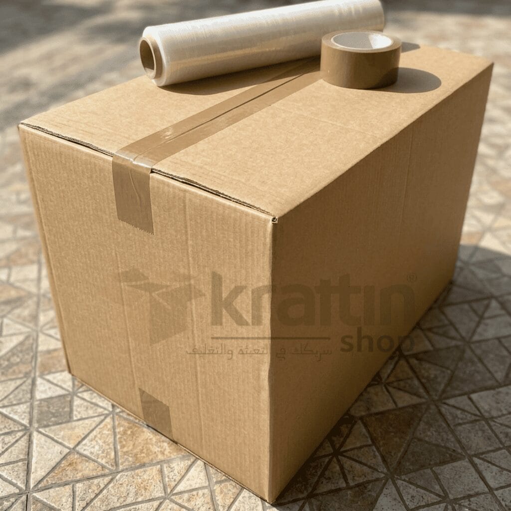 كرتونة شحن وتغليف أجهزة 60×60×90 سم 5 طبقات