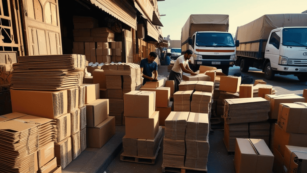 اماكن بيع كراتين فارغة في القاهرة