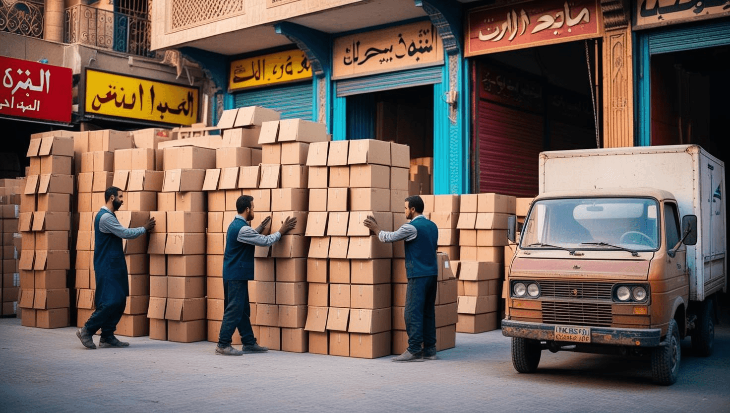 أماكن بيع كراتين فارغة بالجيزة