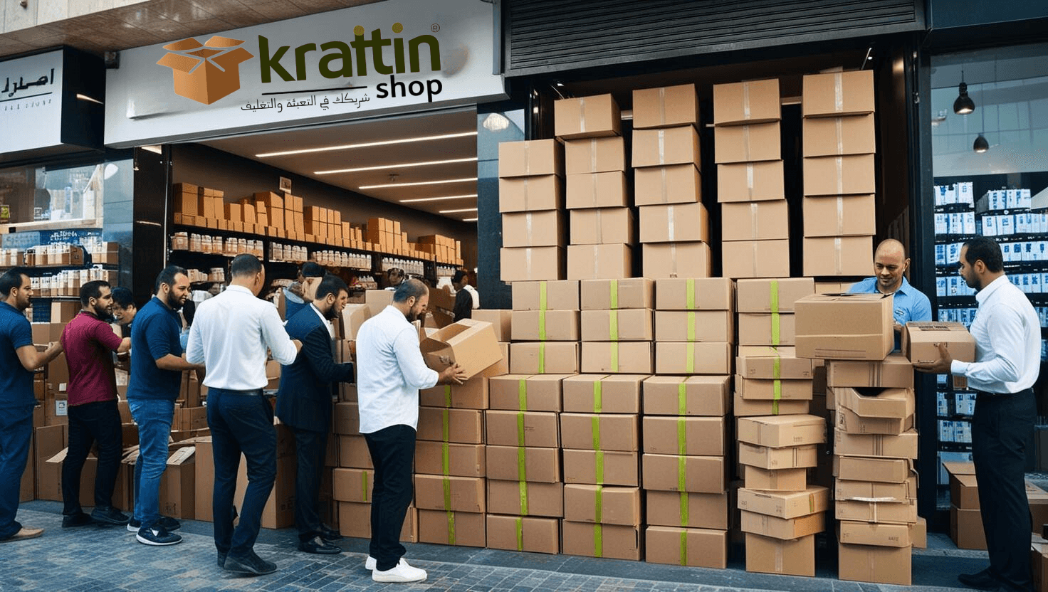 شراء كراتين فارغة