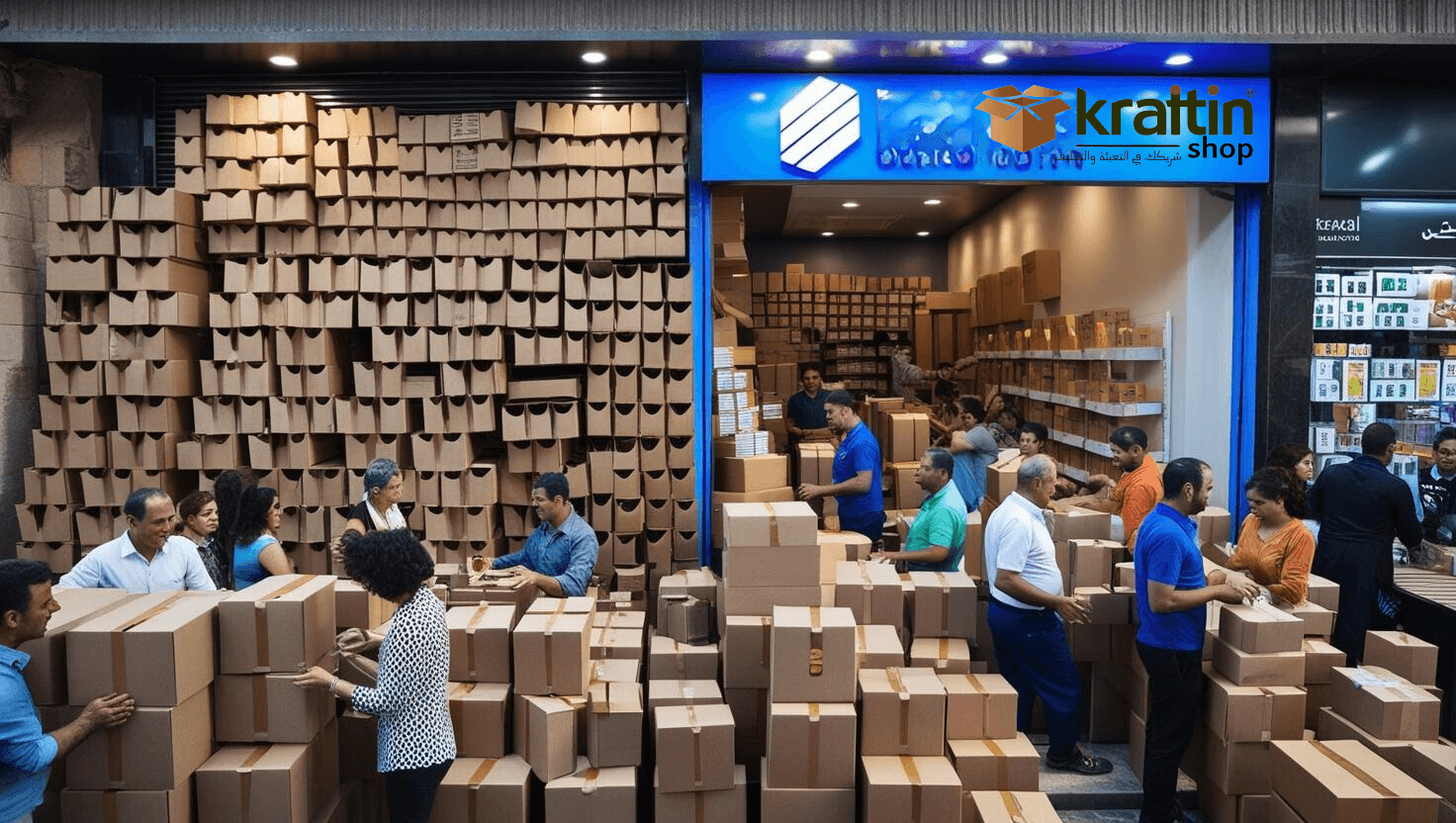 كراتين فاضية للبيع