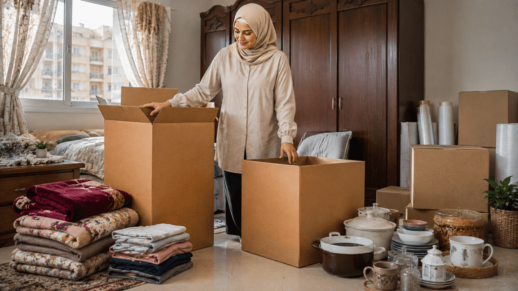 اختيار مقاس الكرتونة المناسب للأغراض