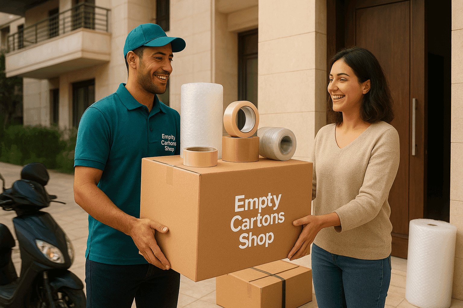 كراتين نقل عفش