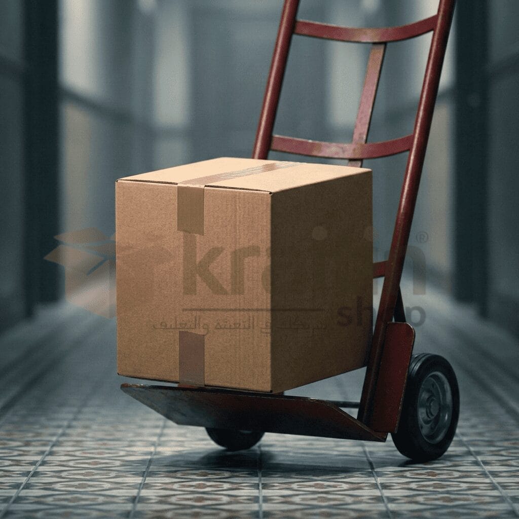 كرتونة مطبخ ٥٠×٥٠×٥٠ مكعبة — مثالية للنقل السريع في الدقي والمهندسين