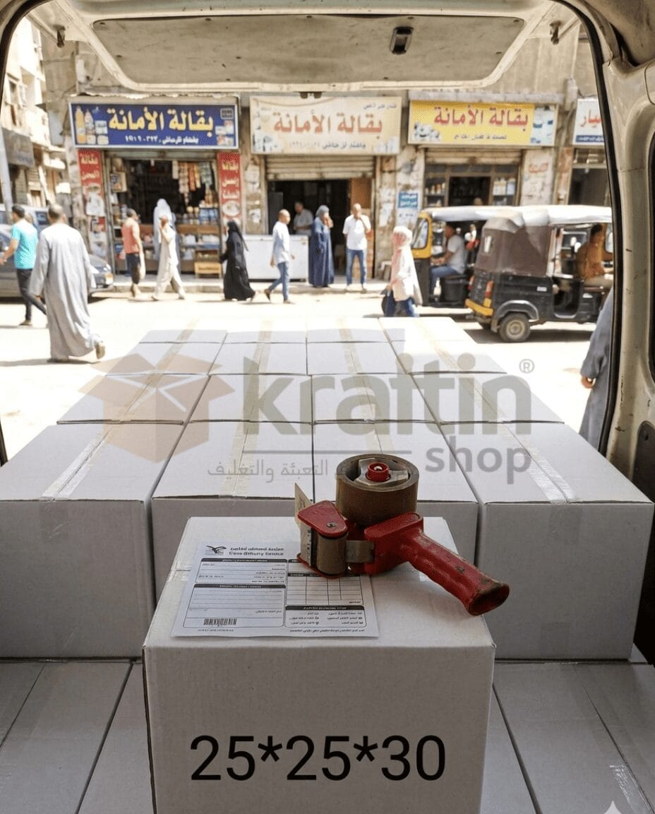 رص وتغليف كراتين 25 في 30